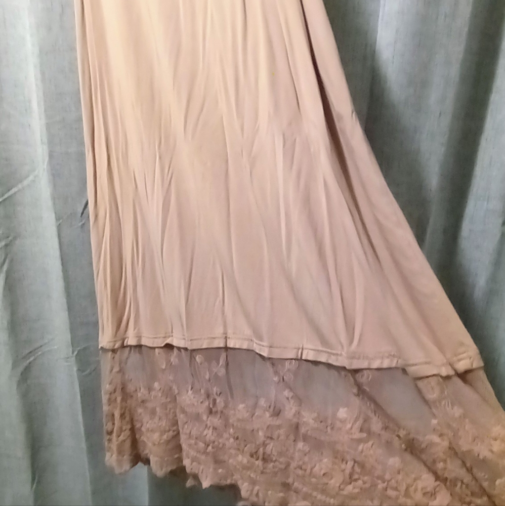 Dress Like Slip With Lace On Bottom